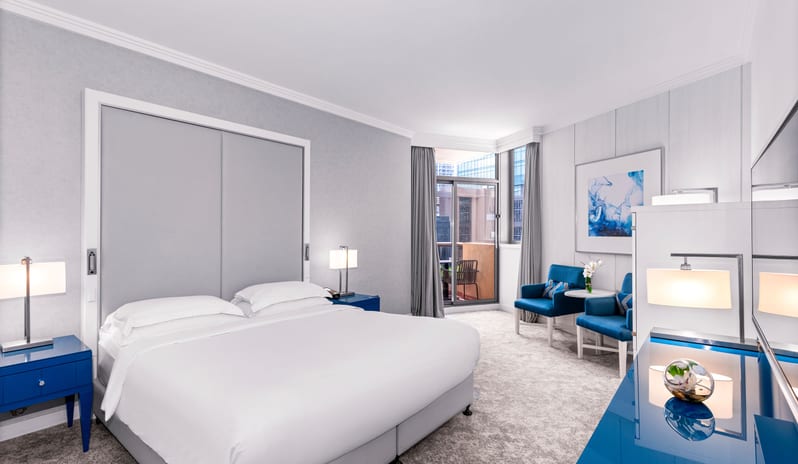 Sea View Room with Balcony - King Bed